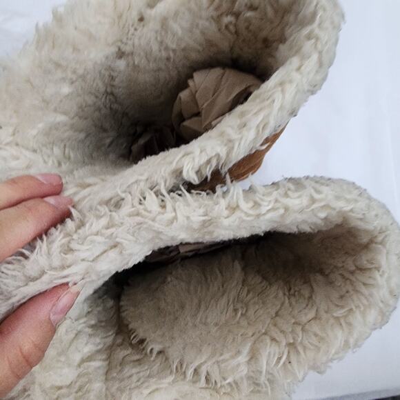 Koolaburra By UGG Boots Youth 4 Women's 6 Kinslei Tall Shearling Brown Comfort - Picture 7 of 10